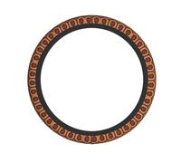WHJDPP Shining Overlook Prints Steering Wheel Cover - Durable Neoprene Auto Throw for Better Grip & Protection, Universal Fit for Cars, Trucks, SUVs & ATVs, Easy Installation & Washable
