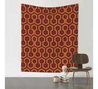 WHJDPP Shining Overlook Prints Wall Tapestry 60x51in - Artistic Throw Blanket for Dorm, Beach, and Home Decor