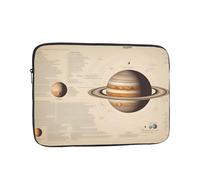 WHJDPP Solar System Jupiter Pattern Portable Laptop Sleeve Case 15 inch for Shockproof Protection and Lightweight Travel