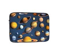 WHJDPP Solar System Planets Prints Shockproof Portable Laptop Sleeve Bag 15 inch for Men and Women Business Travel, Office Daily Use
