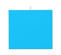WHJDPP Solid color light blue Prints Kitchen Drying Mat - Absorbent Dish Drying Throw with Colorful Prints, Quick-Dry Countertop Layer for Dishes & Utensils - Non-Slip, Reversible