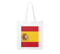 WHJDPP Spanish flag Picture Woman Canvas Tote Bag Strong and durable for traveling, shopping, Daily One Size