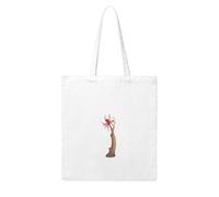 WHJDPP Spider web on dead tree Picture Woman Canvas Tote Bag Strong and durable for traveling, shopping, Daily One Size