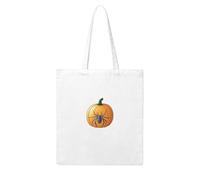 WHJDPP Spider Web Pumpkin Picture Woman Canvas Tote Bag Strong and durable for traveling, shopping, Daily One Size
