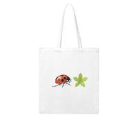 WHJDPP Star Grass and Seven Star Ladybug Picture Woman Canvas Tote Bag Strong and durable for traveling, shopping, Daily One Size