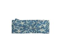 WHJDPP Starfish Coastal Wool Prints Baby Bow Headband - Soft & Stretchy Newborn Accessory for Photo Shoots & Baby Showers