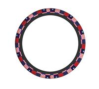 WHJDPP Stars Pattern Prints Quality Wheel Skin - Durable Neoprene Grip for Cars, Trucks & SUVs