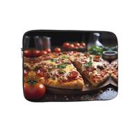 WHJDPP Tantalizing Sausage Pizza Pattern Portable Laptop Sleeve Case 15 inch for Shockproof Protection and Lightweight Travel