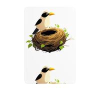 WHJDPP The bird returns to its nest Picture Tin decorative painting 8x12in Made of tinplate, wear-resistant and durable