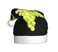 WHJDPP The bird upon the grapevine Printed Christmas Hat for Adult Festive Celebrations as a Gift for Men and Women