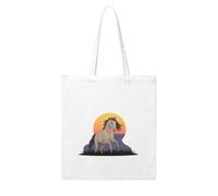 WHJDPP The horse at sunset Picture Woman Canvas Tote Bag Strong and durable for traveling, shopping, Daily One Size