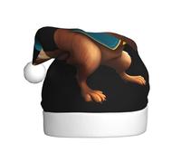 WHJDPP The squirrel who directs the circus Picture Christmas Hat for Adult for Christmas, Halloween, New Year, sales, promotions