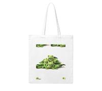 WHJDPP Three Little Frogs Picture Woman Canvas Tote Bag Strong and durable for traveling, shopping, Daily One Size