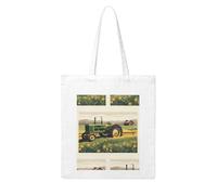 WHJDPP Tractor farm Picture Woman Canvas Tote Bag Strong and durable for traveling, shopping, Daily One Size