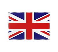 WHJDPP UK Flag Pattern Placemats for Dining Table Set of 6 12x18in Heat Resistant, Washable, and Durable Placemats for Kitchen, Home, Hotel