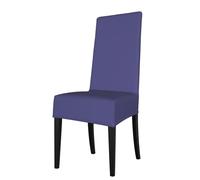 WHJDPP Wild ChrysanthemumJuHua Purple Pattern dining chair cover is easy to disassemble and made of high resilience fabric that is wear-resistant