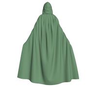 WHJDPP Winter melon green Printed Halloween Adult Hooded Cape Cloak - Super Large Hooded Cloak No Zipper