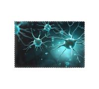 WHJSHOP A Few Nerve Cells Prints Placemats Set of 6 12x18in - Transform Your Table into a Cozy Haven for Memorable Meals