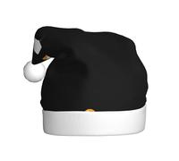 WHJSHOP A goose full of question marks Printed Christmas Hat for Adult Making It a Fun and Durable Gift for Men and Women