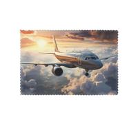 WHJSHOP Airplanes are soaring Printed Durable placemat, waterproof, easy to clean, heat-resistant, anti slip placemat set