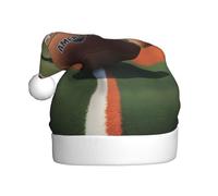 WHJSHOP American Football Field Ball Sport Printed Christmas Hat for Adult Making It a Fun and Durable Gift for Men and Women