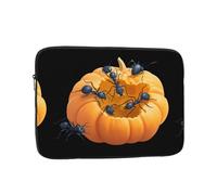 WHJSHOP Ants Attacking Pumpkin Pattern Laptop Case - Shockproof Portable Laptop Sleeve Bag for Men and Women Business Travel, School, and Office Use