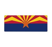 WHJSHOP Arizona Flag Prints Mouse Pad 12x31.5in
