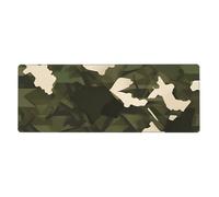 WHJSHOP Army Camouflage Pattern Extra Large Mouse pad Mousepad 12x31.5in for Desktop Computers, laptops, Personal Computers