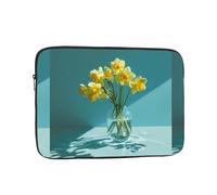 WHJSHOP Beautiful Midsummer Pattern Laptop Case - Shockproof Portable Laptop Sleeve Bag for Men and Women Business Travel, School, and Office Use