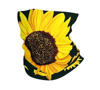 WHJSHOP Bloom Sunflower Prints Multifunctional Sport Headband - Seamless Moisture-Wicking Throw for Hiking, Cycling & Beach Adventures