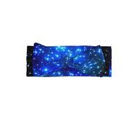 WHJSHOP Blue Shining Stars Prints Baby Bow Headband - Soft & Stretchy Newborn Throw for Adorable Baby Girls 0-6 Months - Ideal Shower Gift
