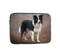 WHJSHOP Border Collie Picture Laptop Case - Shockproof Portable Laptop Sleeve Bag for Men and Women Business Travel, School, and Office Daily Use