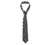 WHJSHOP Bunny Rabbit Printing Men's Necktie Soft & Comfortable, Non-Deforming, Fade-Resistant, Durable (57X3.1 inch)