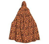 WHJSHOP Cartoon pizza Picture Adult Hooded Cape Cloak for Halloween, Role-playing Costumes, and Theme Parties