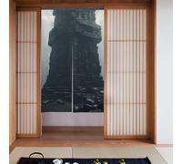 WHJSHOP Castle Evil Curse Picture Door curtain partition splicing privacy protection suitable for kitchen, bathroom, room 34x56in