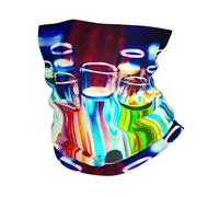 WHJSHOP Chemistry Test Tube Prints Multifunctional Sports Headband - Seamless Workout Throw, Neck Gaiter for Hiking, Cycling & Beach Days