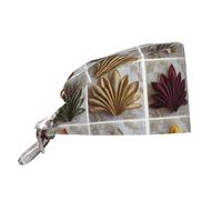 WHJSHOP Cleaning Working Cap The Art of Napkin Folding Prints Chef Hat for Women & Men, Adjustable, Breathable Black