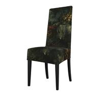 WHJSHOP Clouds Under The Abyss Pattern Protection Cover for Dining Chair - Soft, Comfortable, Wrinkle-Resistant Elastic Fits Most Armless Chairs
