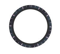 WHJSHOP Crystal Crown Prints Quality Wheel Layer - Durable Neoprene Protection for All Vehicle Types