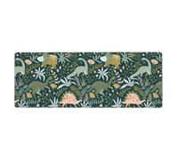 WHJSHOP Cute Dinosaur Mouse Pad 12x31.5in Extended Gaming Surface
