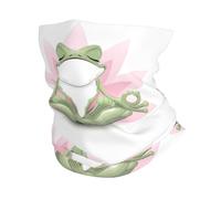 WHJSHOP Cute Funny Frog Doing Yoga Prints Multifunctional Sports Headband - Seamless Workout Throw, Neck Gaiter for Hiking, Cycling & Beach Days