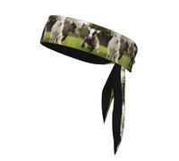 WHJSHOP Cute goat's Printing Sports Double-Sided Headscarf Quick Drying, Moisture Wicking for Women, Girls, and Men