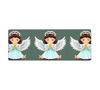 WHJSHOP Cute little angel Mouse Pad 12x31.5in Extended Gaming Mat