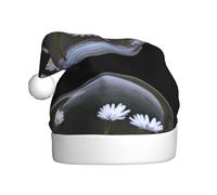 WHJSHOP Daisy Water Ball Printed Christmas Hat for Adult Making It a Fun and Durable Gift for Men and Women