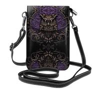 WHJSHOP Dark Lords Picture Small Leather Women'S Crossbody Flip Phone Bag, Waterproof And Durable