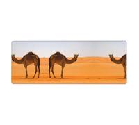 WHJSHOP Desert Sand Camel Mouse Pad 12x31.5in Extended Gaming Mat
