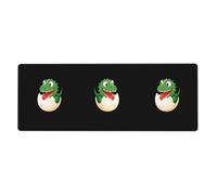 WHJSHOP Dinosaur in The Eggshell Pattern Extra Large Mouse pad Mousepad 12x31.5in for Desktop Computers, laptops, Personal Computers