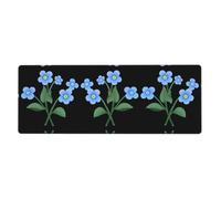 WHJSHOP Don't Forget I Love You Pattern Extra Large Mouse pad Mousepad 12x31.5in for Desktop Computers, laptops, Personal Computers