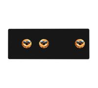 WHJSHOP Donut with Sunglasses Pattern Extra Large Mouse pad Mousepad 12x31.5in for Desktop Computers, laptops, Personal Computers
