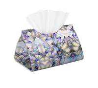WHJSHOP dragonfly on lotus flower High-grade Long Tissue Box Cover